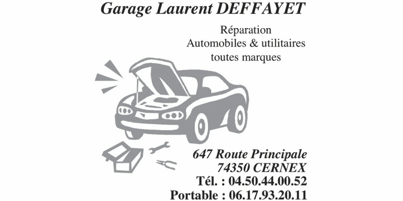 Garage Laurent Deffayet - Cernex