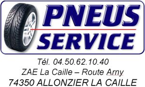 Pneus service T 04.50.62.10.40 ZAE la caille Route Amy 74350 Allonzier la caille