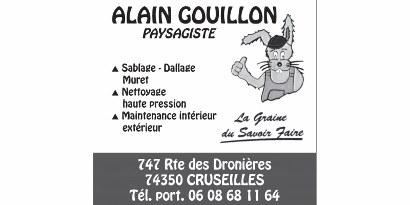 Alain Gouillon Paysagiste - Cruseilles